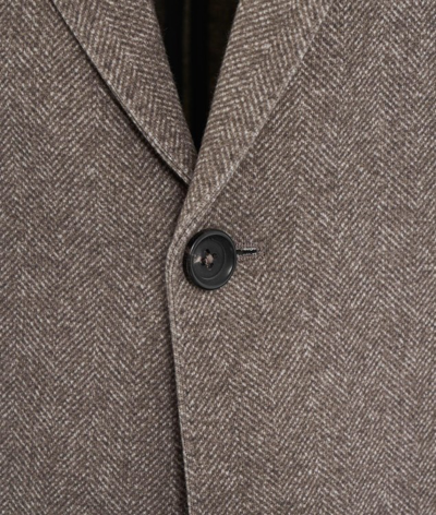Shop Circolo 1901 Beige Single Breasted Blazer In Grey