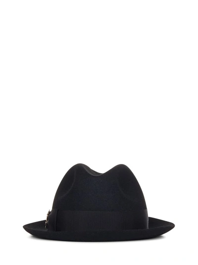 Shop Elie Saab Black Felt Nila Hat