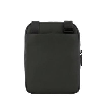 Shop Piquadro Ipad Bag With Earphone Loop In Green