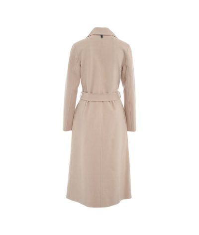 Shop Mackage Mai Pressed Wool Coat In Neutrals