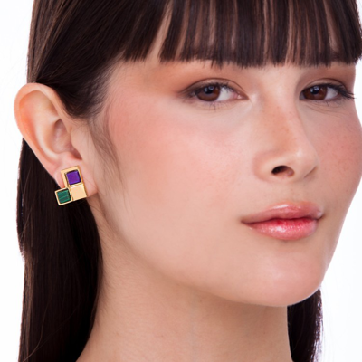 Shop M. Dolores Encaixe Earring Colors In Not Applicable
