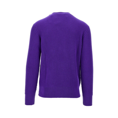 Shop Amaranto Purple Crew-neck Pullover