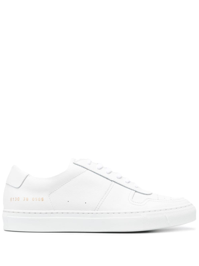 Shop Common Projects Bball Classic Leather Sneakers In White