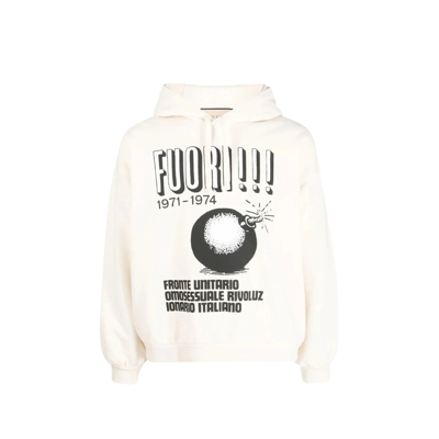 Shop Gucci Printed Hoodie Sweatshirt
