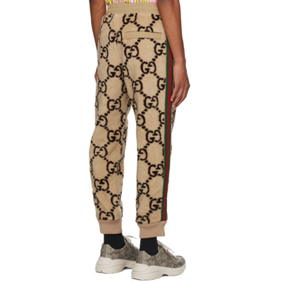 Shop Gucci Wool Sweatpants