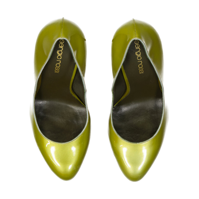 Shop Sergio Rossi Leather Pumps