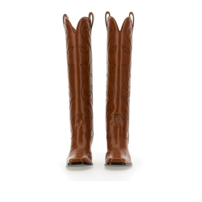 Shop Stella Mccartney Texano Faux Leather Boots