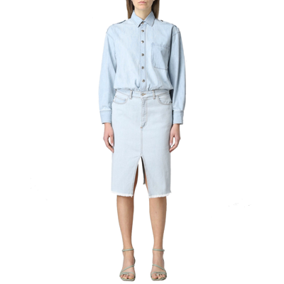 Stella Mccartney Organic Denim Shirt Dress