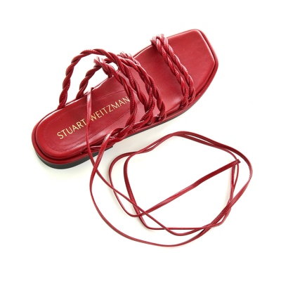 Shop Stuart Weitzman Calypso Gladiator Sandals