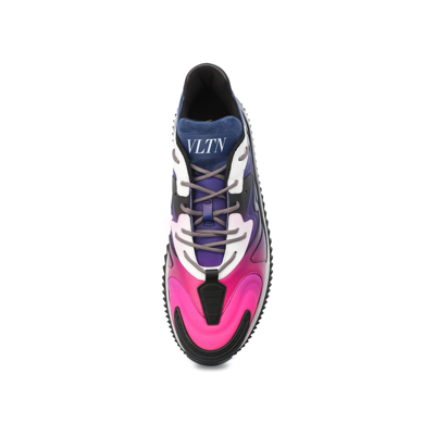 Valentino Wade Runner Sneakers In Neoprene And Fabric