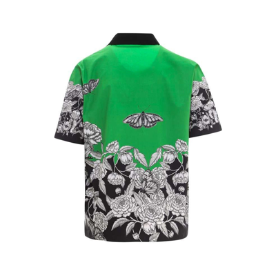 Shop Valentino Floral Printed Shirt