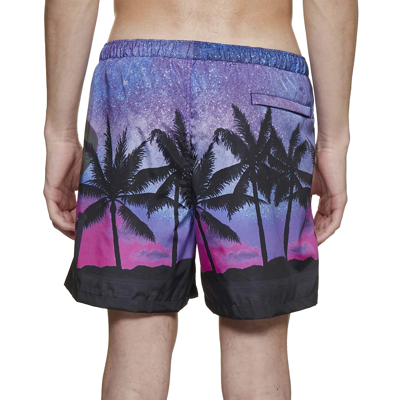 Shop Valentino Water Sky Swim Shorts