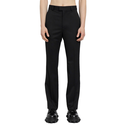 Valentino Black Wool Tailored Trousers