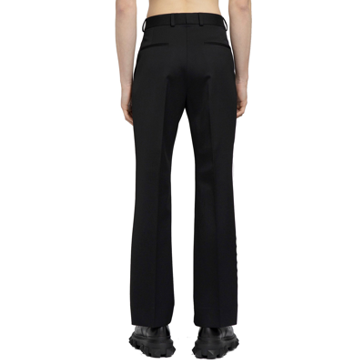 Valentino Black Wool Tailored Trousers