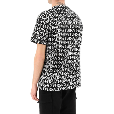 Shop Versace Cotton Logo T Shirt