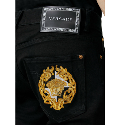 Shop Versace Denim Jeans