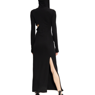 Shop Versace Hoodie Dress