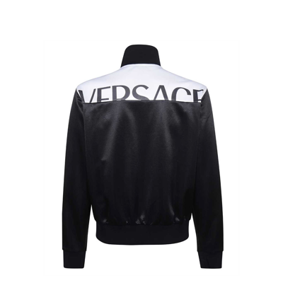 Shop Versace Logo Printed Jacket