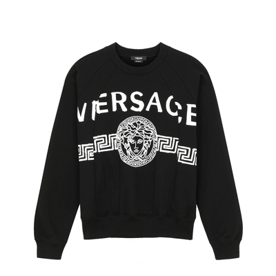 Shop Versace Logo Sweartshirt