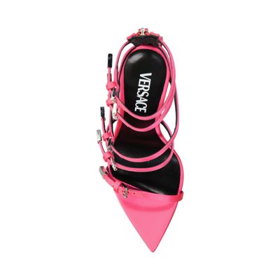 Versace Pin-point 120mm Strappy Sandals
