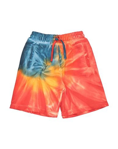 Dolce & Gabbana Toddler Boy Shorts & Bermuda Shorts Orange Size 5 Cotton In Orange