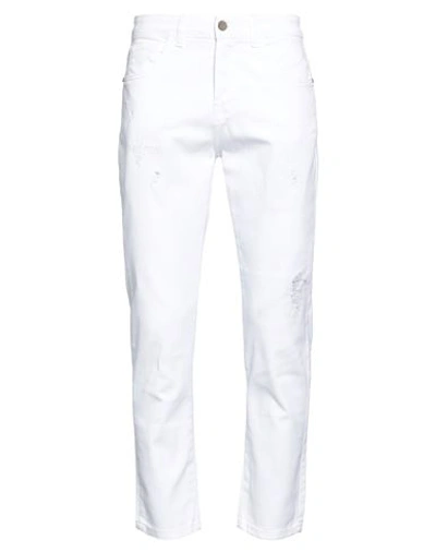 Shop Neill Katter Man Jeans White Size 33 Cotton, Elastane