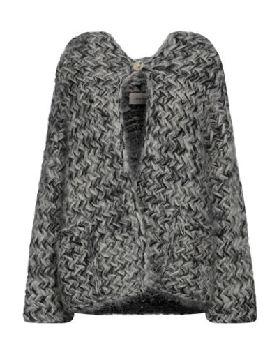 Shop Gentryportofino Woman Cardigan Beige Size 10 Mohair Wool, Polyester, Virgin Wool