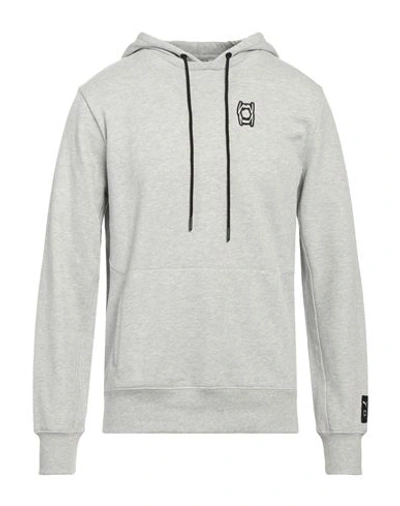 Shop Puma Man Sweatshirt Grey Size L Cotton, Polyester