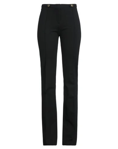 Pinko Woman Pants Black Size 2 Viscose, Polyamide, Elastane In Black
