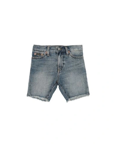 Shop Polo Ralph Lauren Shorts Denim Jeans Toddler Boy Denim Shorts Blue Size 4 Cotton