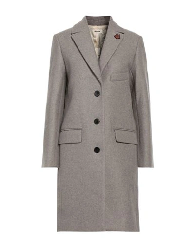 Shop Zadig & Voltaire Woman Coat Grey Size L Wool, Polyamide