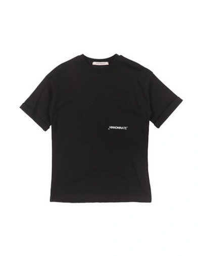 Shop Hinnominate Toddler Girl T-shirt Black Size 4 Cotton