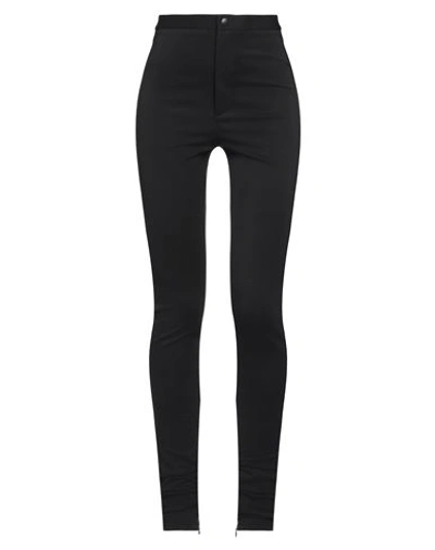 Wardrobe.nyc Wardrobe. Nyc Woman Pants Black Size Xs Viscose, Polyamide, Elastane In Black