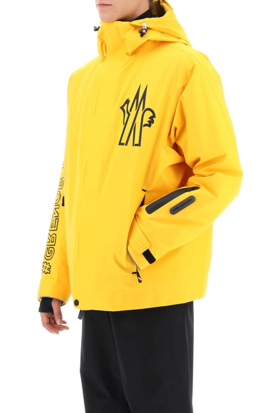 Shop Moncler Moriond Ski Jacket In Gore-tex 2l In Yellow