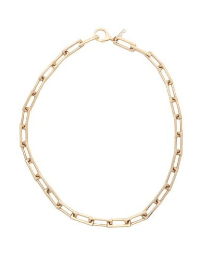 Shop Gentryportofino Woman Necklace Gold Size - Metal