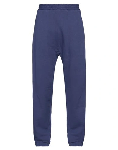 Shop Mint Man Pants Navy Blue Size L Cotton