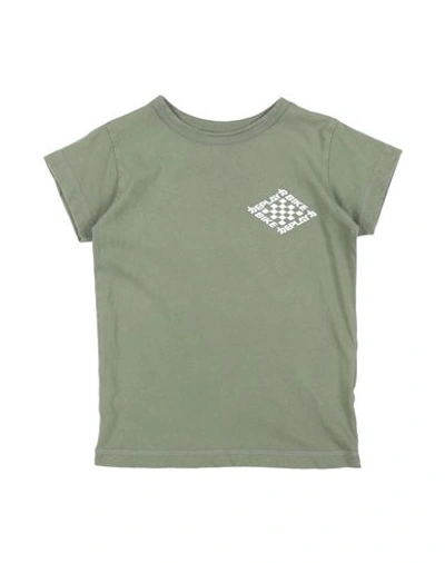 Replay & Sons Toddler Boy T-shirt Military Green Size 6 Cotton In Green