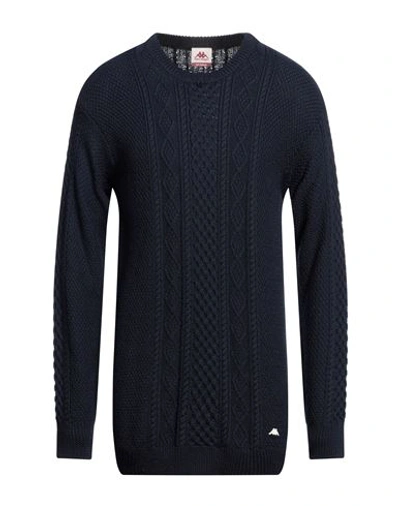 Shop Robe Di Kappa Man Sweater Midnight Blue Size Xl Wool, Acrylic