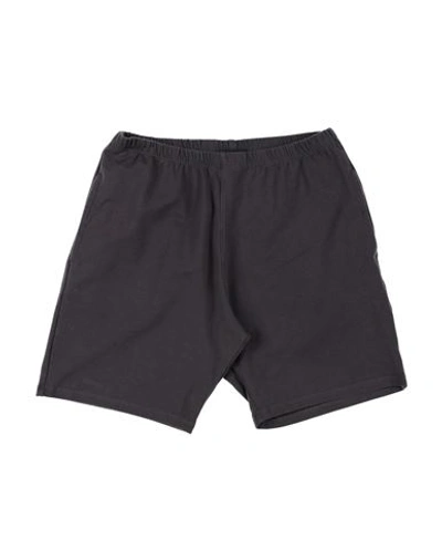 Shop Yporqué Toddler Boy Shorts & Bermuda Shorts Steel Grey Size 6 Cotton, Modal, Elastane