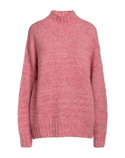 Shop Gentryportofino Woman Turtleneck Fuchsia Size 6 Alpaca Wool, Polyamide, Cashmere, Wool In Pink