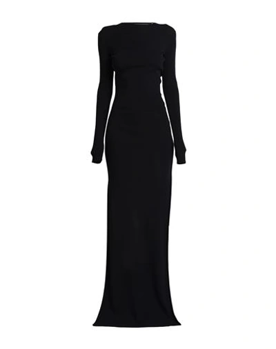Shop Alyx 1017  9sm Woman Maxi Dress Black Size M Viscose, Polyamide