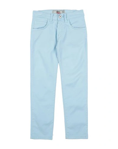 Shop Roy Rogers Roÿ Roger's Toddler Boy Pants Sky Blue Size 6 Cotton, Lyocell, Elastane