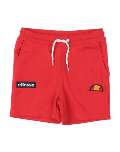 Ellesse Toddler Boy Shorts & Bermuda Shorts Red Size 6 Cotton, Elastane In Red