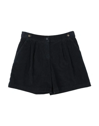 Dolce & Gabbana Toddler Girl Shorts & Bermuda Shorts Midnight Blue Size 6 Cotton, Elastane, Polyeste In Blue