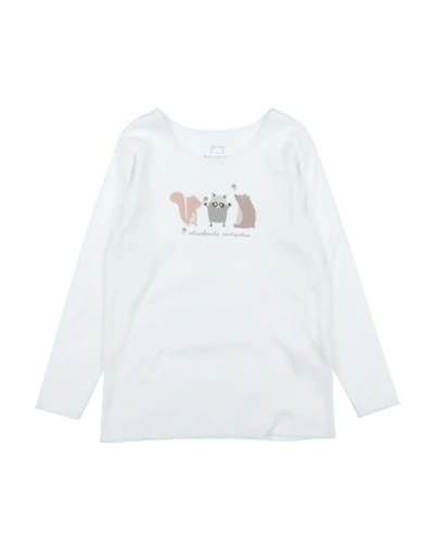 Shop Aventiquattrore Toddler Girl T-shirt White Size 5 Cotton