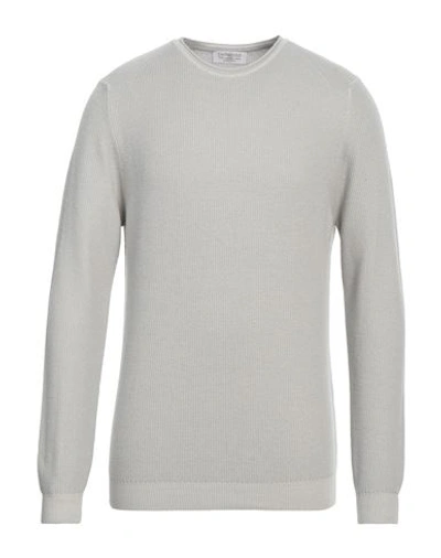 Shop Bellwood Man Sweater Light Grey Size 42 Virgin Wool