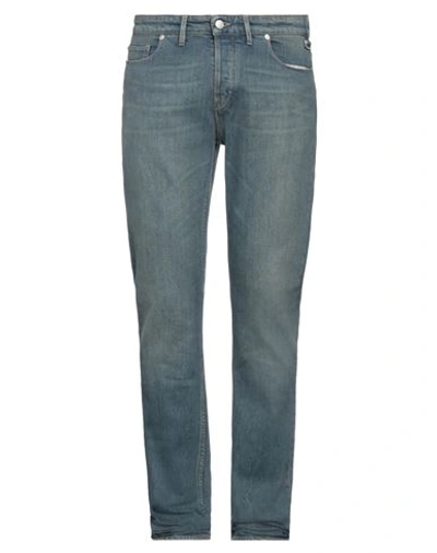 Shop Zadig & Voltaire Man Jeans Blue Size 33 Cotton, Elastane, Polyurethane