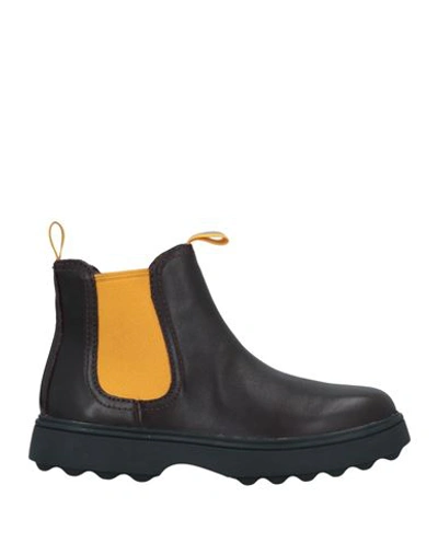 Shop Camper Toddler Ankle Boots Dark Brown Size 10c Soft Leather