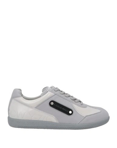 A-cold-wall* Man Sneakers Grey Size 8 Soft Leather In Grey