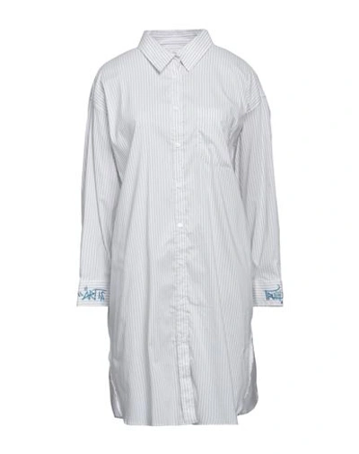 Shop Zadig & Voltaire Woman Mini Dress White Size M Cotton, Polyamide, Elastane